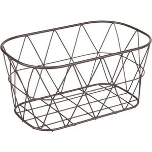 Panier de rangement pour fruits et légumes en fer pur de couleur noire de qualité supérieure, idéal pour les mariages, les anniversaires et les fêtes - Product Image 3