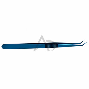 Pince à épiler pour extensions de cils en acier inoxydable avec pointe en fibre, prise en main solide, légère, impression de logo personnalisée, pince à épiler professionnelle pour cils - Product Image 2