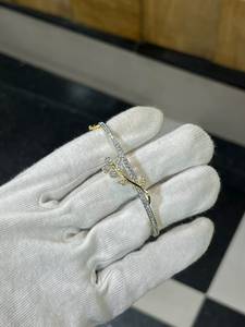 Cute Gold Plated Bezel Set Charm Bracelet with Zircon <b>Key</b> <b>Lock</b> <b>Star</b> Flower Pendant Unisex Fashion Bangle Jewelry Party Gift - Product Image 6