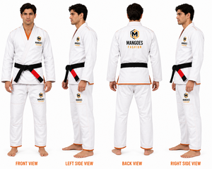Kimono de Jiu Jitsu BJJ con Logotipo Personalizado en la Parte Delantera, 450GSM, Unisex, 100% Algodón, Absorbente de Humedad, Uniforme de Artes Marciales Resistente - Product Image 2
