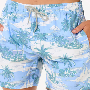 High Street Custom Printed Solid Casual Satin Swim <b>Trunks</b> 4 Way Stretch <b>Mens</b> Beach Shorts Soft Fabric Lightweight - Product Image 5