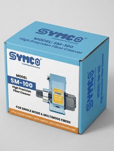 เครื่องตัดไฟเบอร์ออปติกความแม่นยำสูงแบบขั้นตอนเดียว SM-100 ตัวเครื่องโลหะ สำหรับการตัดสายเคเบิล - Product Image 3