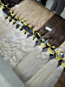 โรงงานผลิตผมแท้เวียดนาม NASA HAIR VIETNAM ราคาโรงงาน ผมเวอร์จินแท้จากฮานอย ต่อผมแบบฟลิป ปลายหนา ปลายเต็ม สีสันหลากหลาย พร้อมโลโก้ - Product Image 4