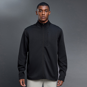 <b>Mens</b> Modern Workout <b>Jacket</b> Breathable Fitness Sportswear <b>Lightweight</b> Running Training Top Zip Front Athletic Outerwear - Product Image 6