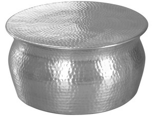 Export Quality Contemporary Metal Coffee <b>Table</b> with Heavy Duty Frame and Smooth <b>Matte</b> Powder Coated Surface - Product Image 6