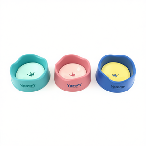 ชามอาหารสัตว์เลี้ยงยอมมี่ ขนาด 23.7 ซม. จานอาหารหลากสีสำหรับแมวและสุนัข - Product Image 2