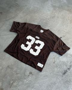 T-shirt Homme Personnalisé à Col Rond en Coton Tricoté Respirant Imprimé Grande Taille avec Logo et Col Contrastant - Product Image 1