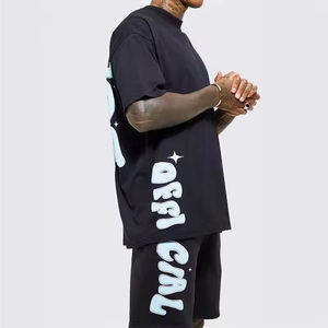Nuevo Conjunto de Dos Piezas de Camiseta y Pantalones Cortos de Moda Masculina al por Mayor, Temporada Primavera/Verano, Logotipo Personalizado de Alta Calidad - Product Image 6
