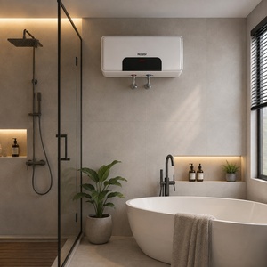 Calentador de Agua Eléctrico Cuadrado Rossi Blanc Slim 30 de 30 Litros para Baño, Precio de Mayoreo de Fábrica Vietnamita - Product Image 5