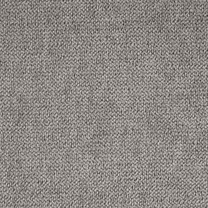 Divano Letto Futon in Tessuto Trapuntato Grigio con Gambe in Ferro, Trasformabile in Letto con Supporto per la Schiena, 1 Pezzo, con Molle Insacchettate - Product Image 6