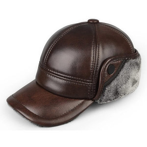 Casquette de baseball en cuir de qualité supérieure, réglable, confortable, décontractée, tendance, pour l'extérieur, pour adultes - Product Image 1