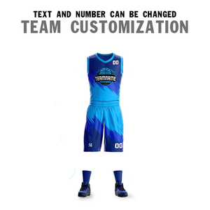 Conjunto de Uniforme de Baloncesto Sublimado Unisex, Camiseta sin Mangas, Absorbente de Humedad, Colores Personalizados, Degradado Atlético - Product Image 2