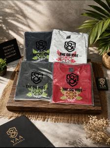 82 °   Camiseta de Algodón Roja Extra Grande para Hombre de YAA APPARELS con Estampado de Dragón, Acabado Lavado Ácido, Diseño Casual de Manga Corta y Cuello Redondo - Product Image 4