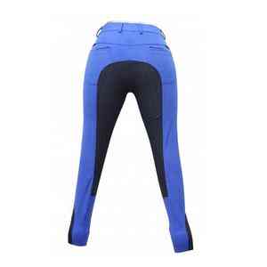 Pantalones de equitación de tela fina y transpirable de verano, de alta elasticidad, para un mejor rendimiento de movimiento. - Product Image 3