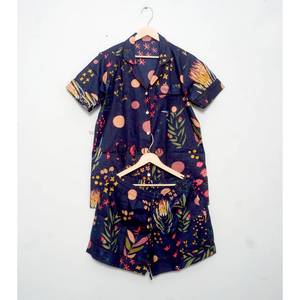 Conjunto de Pijamas para Mujer, 2 Piezas, 100% Algodón, Cómodo, Ropa de Dormir, Ropa para el Hogar, Pijama para Damas de Honor - Product Image 6