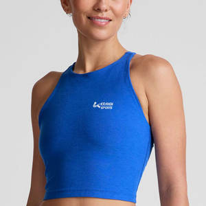 Venta Directa de Fábrica, Top de Yoga para Mujer en Material Spandex, Color Sólido 2026, Ajuste Cómodo - Product Image 6