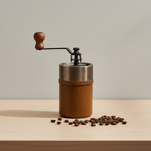 Molinillo de Café de Madera de Primera Calidad 3203033 con Núcleo de Metal Bronce y Cerámica - Product Image 4