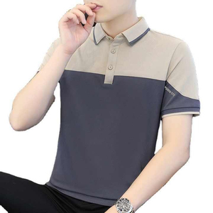 Arrival Men Spandex/Polyester <b>White</b> Needle Drop for Shirts Waffle Knit Anti-Wrinkle Pocket Short Sleeve Casual Golf Shirts Bulk - Product Image 2