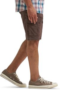 Shorts cargo camouflage pour homme, taille mi-haute, respirants, style décontracté, longueur bermuda, poches, taille élastique, 100% coton - Product Image 4