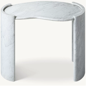 Mesa de Centro Redonda de Estilo Francés para Sala de Estar, Mesa de Té Moderna y Creativa de Lujo Ligero para el Hogar - Product Image 2