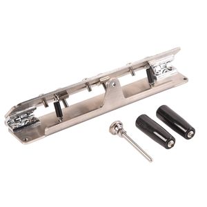 Aiguiseur de couteaux en acier inoxydable - Outil de biseautage à angle réglable pour la fabrication de couteaux - Product Image 6
