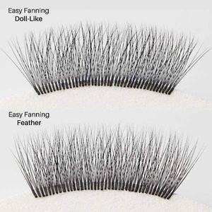 [Private Label] BEST Korea PBT Easy Fanning Lash 0.03-0.07 Wholesale (B,C,J,D Curl)(9-13mm Mix) Individual Soft Eyelash - Product Image 6