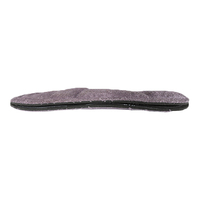 Semelles intérieures de sport pour hommes en mousse anatomique, avec soutien de la voûte plantaire, souples, légères, gris et noir, pour usage quotidien