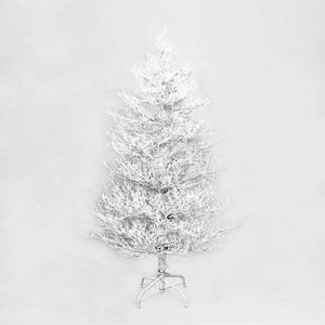 4FT Pre-Lit Aspen Fir Christmas <b>Tree</b> Hinged Xmas <b>Tree</b> 280 Snow Flocked Branch Tips 230 Warm White <b>LED</b> Lights for Holiday - Product Image 6