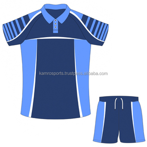 Venta al por mayor de uniformes de fútbol americano bordado EQUIPO DE Rugby Jersey de fútbol americano personalizado desgaste de fútbol americano Jersey de fútbol americano - Product Image 5