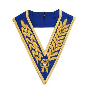 NESTA SPORTS Regalia Masónica: Collar y Mandil de la Gran Logia FD, de la mejor calidad, Regalia Bordada a Mano del Arco Real - Product Image 2