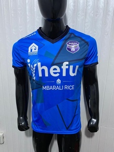 Breathable 100% <b>Polyester</b> Anti-Bacterial Quick Dry Sports Sublimation Transfer Print Striped Soccer T-<b>shirt</b> Custom Retro Jersey - Product Image 4