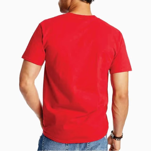 T-shirt homme à manches courtes, col rond, couleur unie, très vendu, coton premium, impression de logo personnalisée, streetwear, haute qualité, respirant - Product Image 2