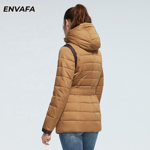 Veste matelassée personnalisée avec LOGO, coupe-vent d'hiver, gilet à manches amovibles, deux pièces, vente en gros, vestes d'hiver pour femmes, OEM ODM - Product Image 2