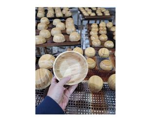 Vietnam Factory <b>Bamboo</b> Bowls Polished Technique Extra Large Wooden Spoon Set Engraved Logo Kitchenware Dinnerware Decorative Use - Product Image 4