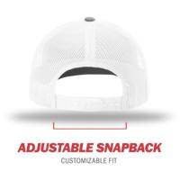Gorra Trucker Premium de Poliéster con Tela Transpirable e Impermeable, Impresión por Transferencia de Calor para Uso Promocional, Visera Curva Clásica