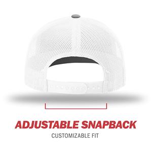 Premium Polyester Trucker <b>Cap</b> with Breathable & <b>Waterproof</b> Fabric Heat-Transfer Printing for Promotional Use Classic Curved Brim - Product Image 2