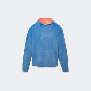 Sudadera con capucha de algodón pesado con lavado ácido, la más vendida de 2026, para hombre, estilo vintage, con estampado personalizado, hombros caídos, para invierno - Product Image 3