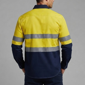 Vêtements de travail réfléchissants et anti-humidité, chemises haute visibilité, services OEM, chemises de travail à manches longues haute visibilité en gros - Product Image 2