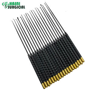 Juego de instrumentos manuales de acero inoxidable Hasni: Gancho microquirúrgico para nervios y vasos, espátula, disección tipo lágrima 4*0.9mm y cureta - Product Image 5