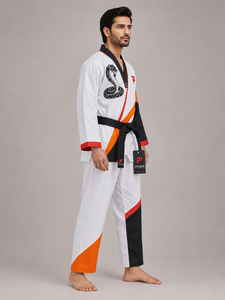 Uniforme de taekwondo avancé avec coutures renforcées, coupe confortable et résistance fiable pour les artistes martiaux compétitifs - Product Image 4