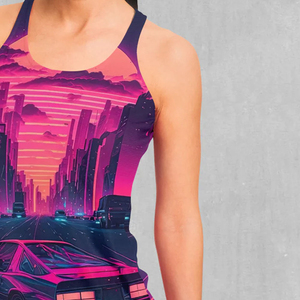 Débardeurs pour femmes OEM en gros, haute qualité, mode, sexy, nouveau style, sans manches, respirants, séchage rapide, sublimation - Product Image 4