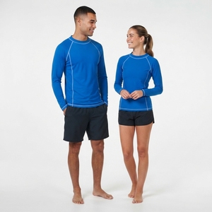 Haut de sport Rash Guard à manches longues, léger et respirant, idéal pour la salle de sport et l'exercice quotidien - Product Image 3