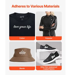 Rotolo di Vinile Termotrasferibile Bianco Lucido 12 pollici x 50 piedi, Facile da Tagliare e Sverniciare, Forte Adesione, Compatibile con Carta e Pellicola Termotrasferibile - Product Image 3