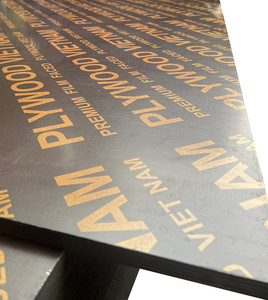 Contreplaqué filmé pour la construction, exporté du Vietnam, surface lisse, sans déformation, sans étalement. - Product Image 1