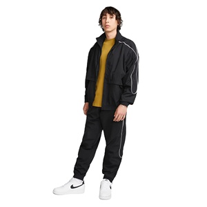 High quality Men <b>Nylon</b> Tracksuits <b>Windbreaker</b> Customized Logo Printing Lightweight Quick dry Activewear Tracksuits - Product Image 1