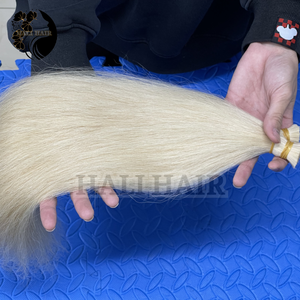 Extensiones de Cabello Humano Virgen Brasileño Liso de 40 Pulgadas al por Mayor, Súper Doble Trama, Doble Costura a Máquina, Cutícula Alineada, Rubio 613 - Product Image 4