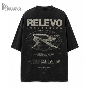 เสื้อยืดคอกลมแขนยาวทรงหลวมผ้าฝ้าย 100% น้ำหนัก 220 กรัม พิมพ์ลายดิจิทัล ดีไซน์เรียบง่าย แห้งเร็ว สำหรับผู้ชาย - Product Image 2
