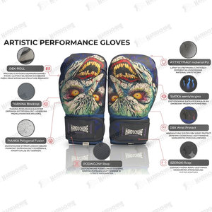 Guantes de Boxeo de Último Diseño con Color Personalizado para Niños, Calidad Premium, Duraderos, Transpirables, para Entrenamiento y Combate en Todas las Estaciones - Product Image 4
