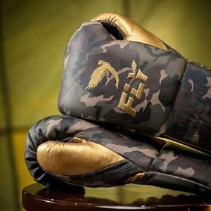 Guantes de Boxeo MMA Profesionales Personalizados de Primera Calidad, Cuero Vacuno Genuino de Alta Calidad para Entrenamiento de Boxeo y Gimnasio, Unisex - Product Image 3