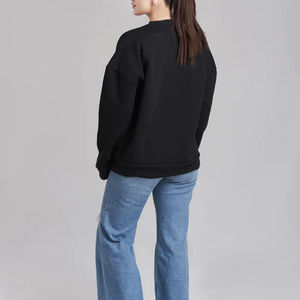 Unisex Women Winter <b>Sweatshirts</b> Wholesale Best Breathable Custom Cotton <b>Embroidery</b> High New Arrival 2026 Custom - Product Image 3